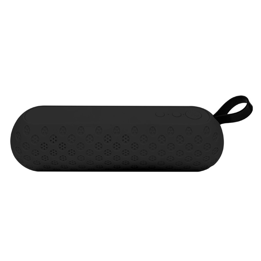 [103428] Excursion Revolve Circle Dotted Wireless Bluetooth Speaker Black